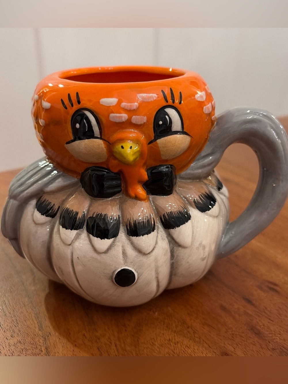 Johanna Parker Transpac Thanksgiving Turkey Mug 2021 Harvest Pumpkin Retired HTF